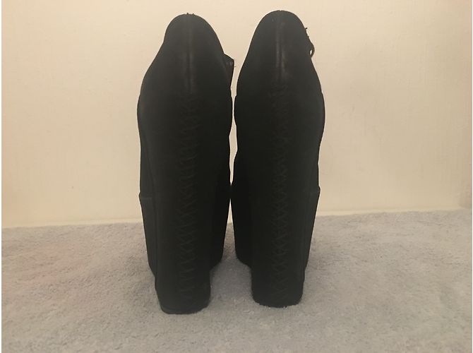 Jeffrey Campbell Fersen Schwarz - Ansicht 4