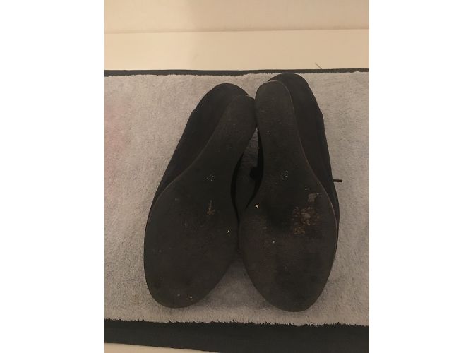 Autre Marque Derbies 'Minelli' compensées Noir - vue 5