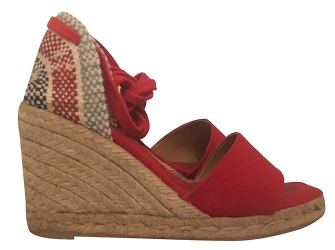 Castaner espadrillas Rosso - vista 2