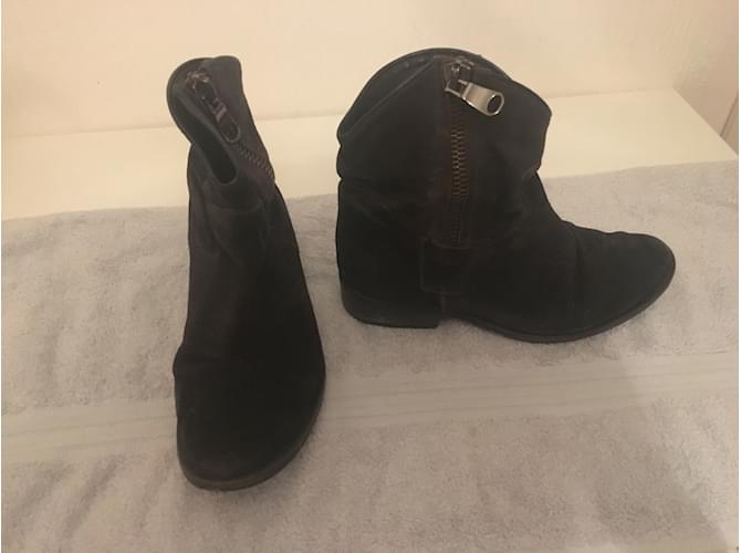Autre Marque Stivaletti "Navyboot" Nero - vista 3