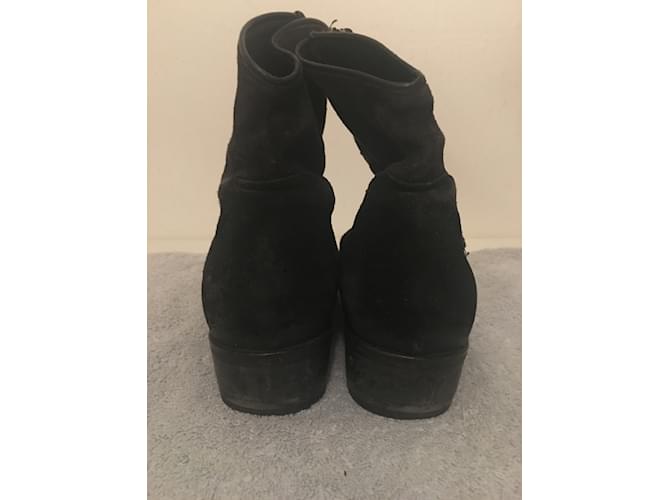 Autre Marque Stivaletti "Navyboot" Nero - vista 4