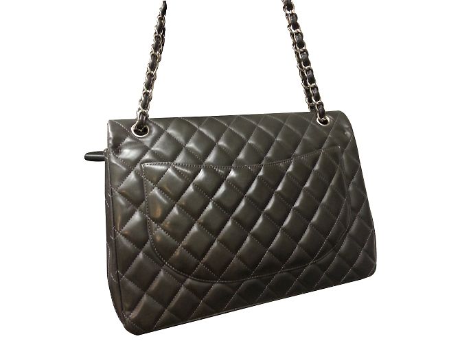 Chanel Maxi Jumbo Grau - Ansicht 2