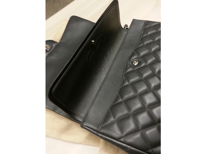 Chanel Maxi Jumbo Grau - Ansicht 3