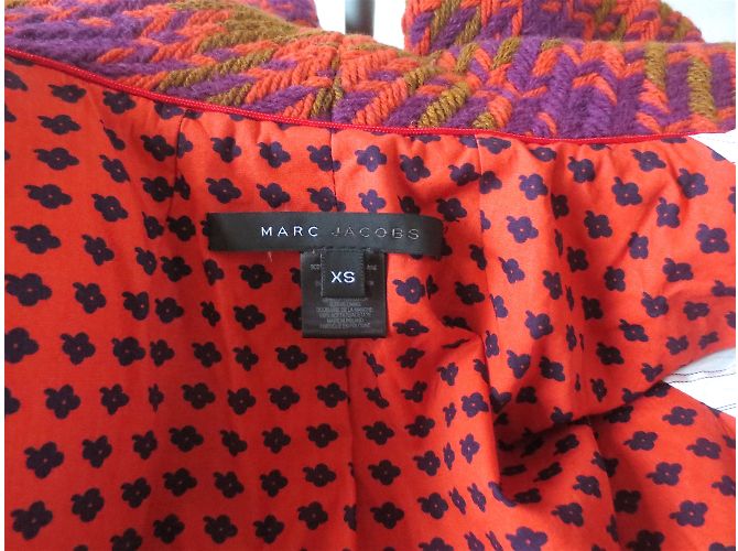 Marc Jacobs Wool Blend Coat Multi Color XS Multiple colors - view 4