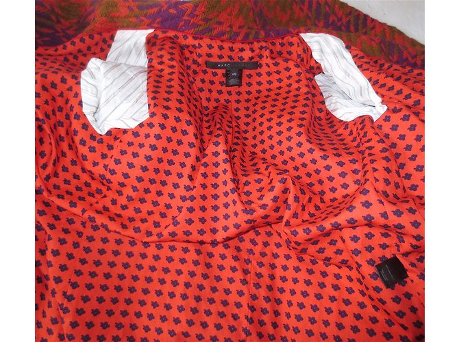 Marc Jacobs Wool Blend Coat Multi Color XS Multiple colors - view 5