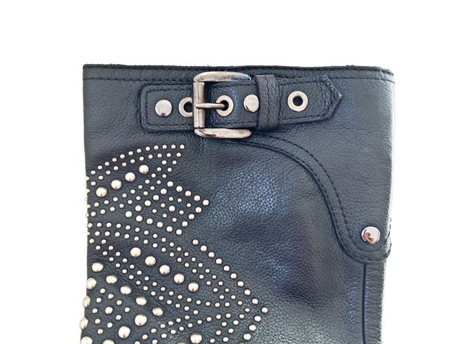 Vero Cuoio Botas Negro - vista 8