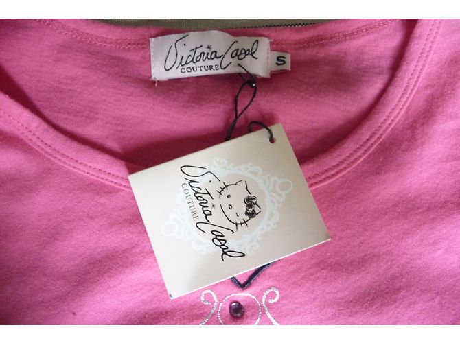 Camisa rosa Hello Kitty Victoria Couture de algodón - vista 6