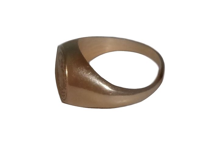 Autre Marque Ring aus Gelbgold Größe 42 Golden - Ansicht 2