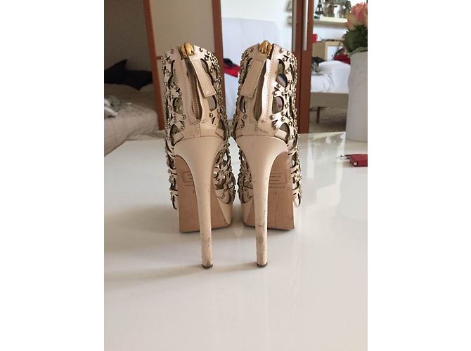 Dsquared2 Ankle Boots Leather Flesh Size 37 - view 4
