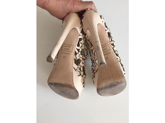 Dsquared2 Ankle Boots Leather Flesh Size 37 - view 5