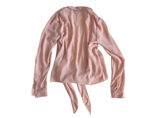 Asos T-Shirt Farbe Flesh aus Polyester Größe 38 Fleisch - Ansicht 2