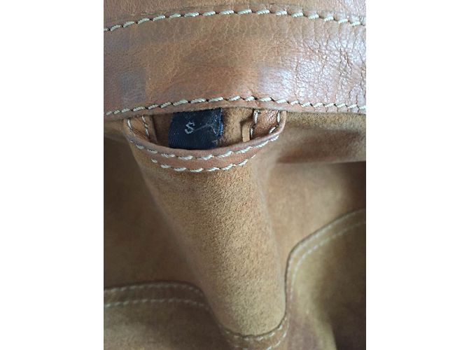 Autre Marque Maze Lederjacke Caramel Karamell - Ansicht 4