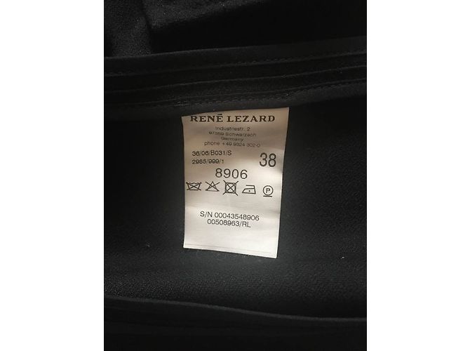 René Lezard Jacke Schwarz aus Polyester - Ansicht 6