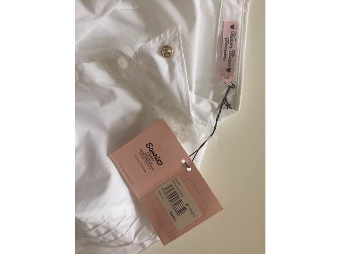 Victoria Couture camicia bianca Bianco - vista 6