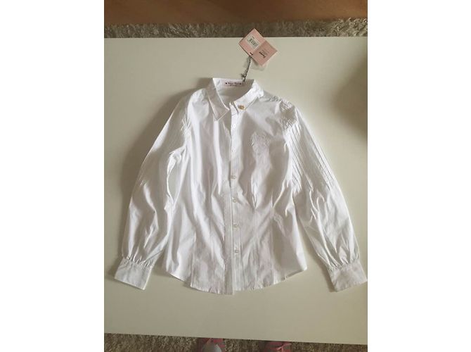 Victoria Couture camicia bianca Bianco - vista 9