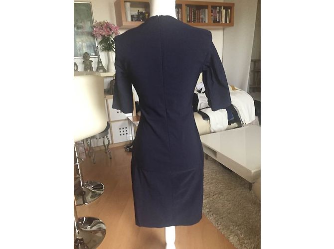 Autre Marque Abito Jessica Blu Navy - vista 4