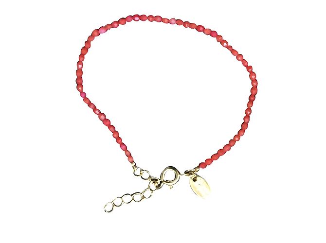 Caroline Najman Braccialetto Club Corail Rosso - vista 2