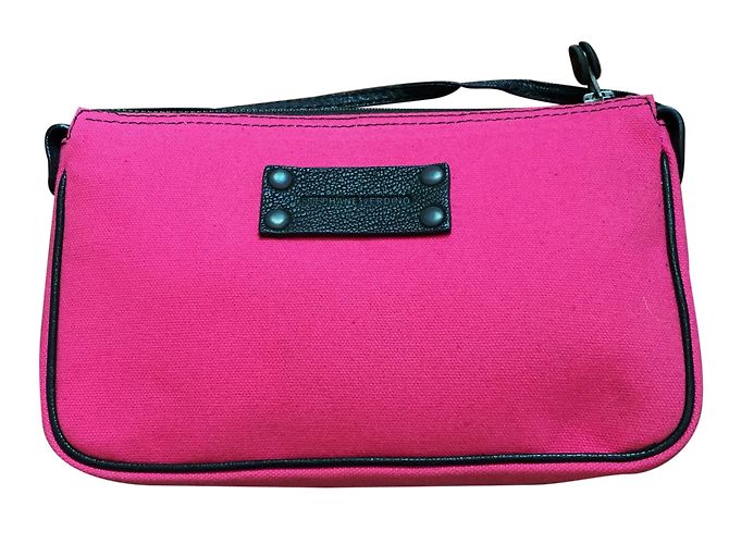 Pochette Stéphane Verdino Rosa in Tessuto - vista 2
