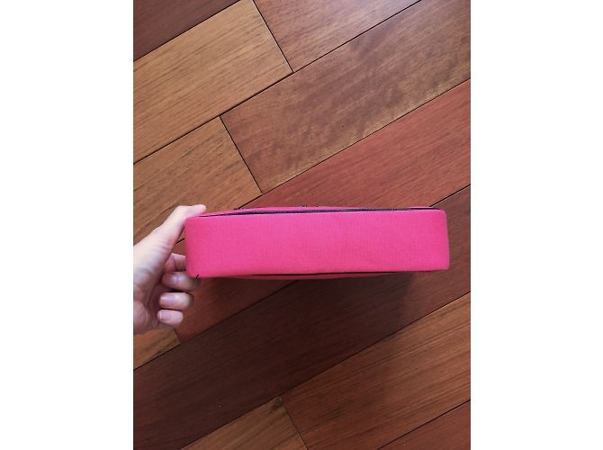 Pochette Stéphane Verdino Rosa in Tessuto - vista 5