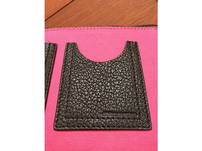 Pochette Stéphane Verdino Rosa in Tessuto - vista 6