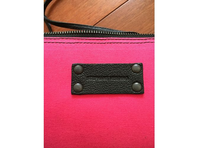 Pochette Stéphane Verdino Rosa in Tessuto - vista 7