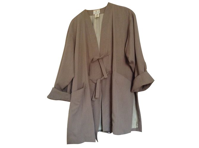 Autre Marque "Inschrift Rykiel" Jacke Beige - Ansicht 2