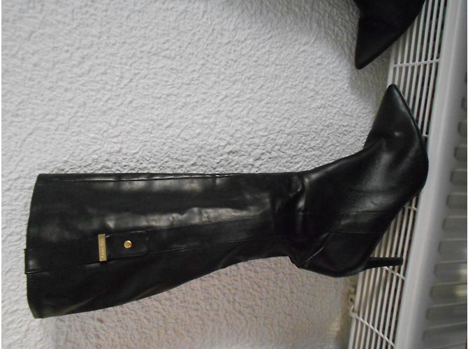 Botas de piel negras Calvin Klein Negro - vista 5