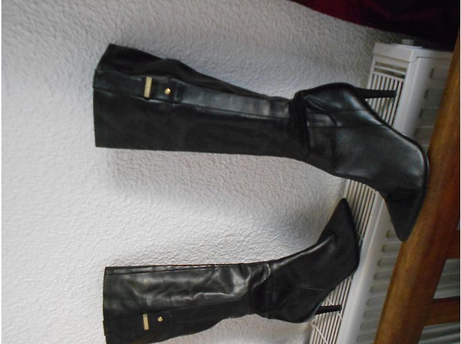 Botas de piel negras Calvin Klein Negro - vista 6