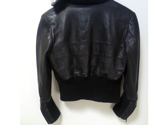 Autre Marque Bikerjacken Le renard Schwarz - Ansicht 3