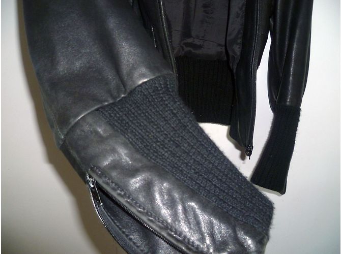 Autre Marque Bikerjacken Le renard Schwarz - Ansicht 4