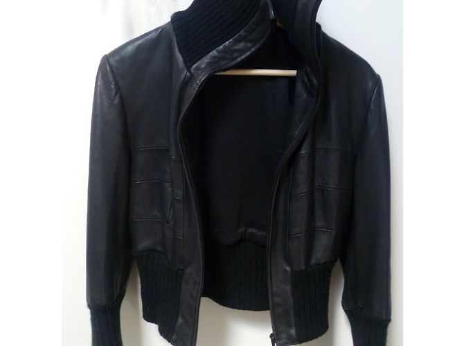 Autre Marque Bikerjacken Le renard Schwarz - Ansicht 5
