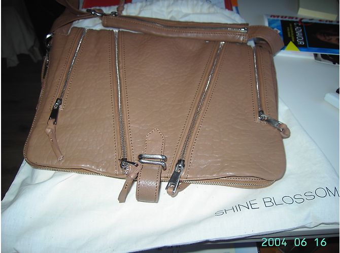 Shine Blossom Borsetta Bandolieer Cognac - vista 11