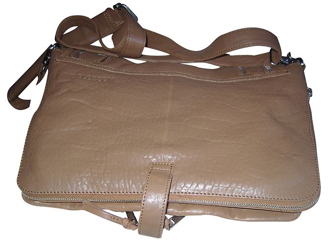 Shine Blossom Borsetta Bandolieer Cognac - vista 2