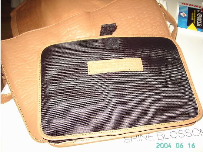 Shine Blossom Borsetta Bandolieer Cognac - vista 3