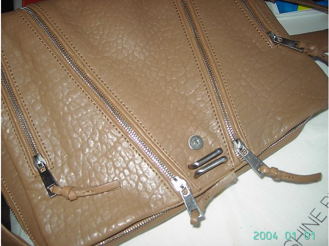 Shine Blossom Borsetta Bandolieer Cognac - vista 7