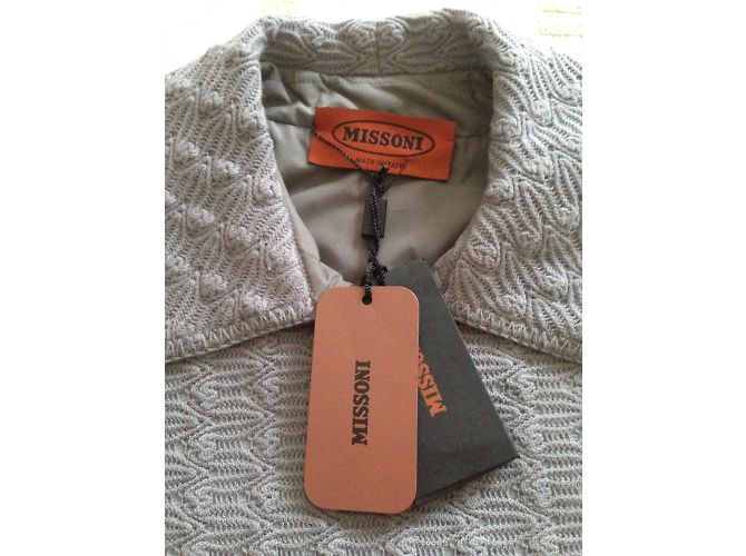 Missoni graue Jacke / Mantel-Neu - Ansicht 2