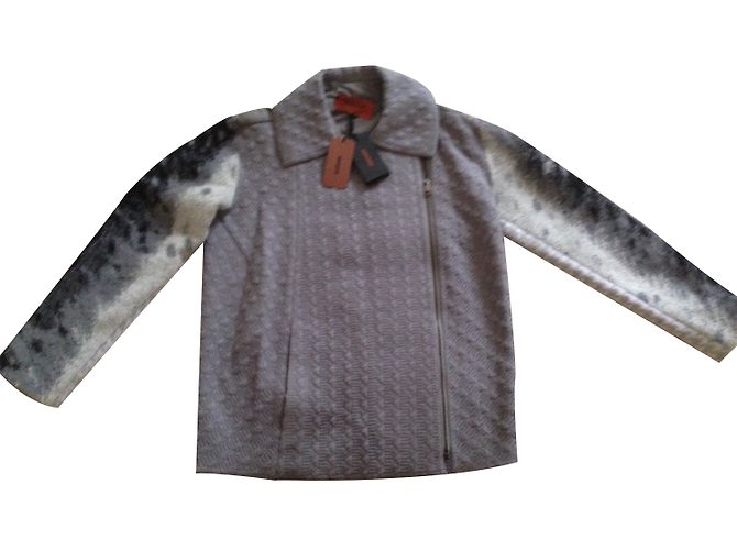Missoni graue Jacke / Mantel-Neu - Ansicht 3