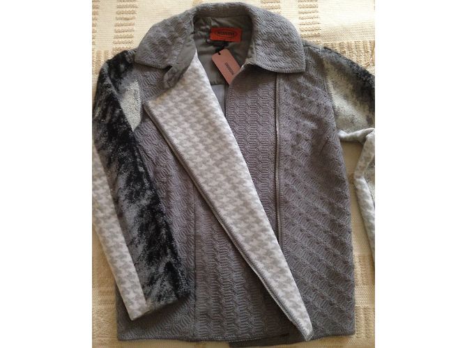 Missoni graue Jacke / Mantel-Neu - Ansicht 5