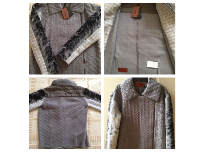 Missoni graue Jacke / Mantel-Neu - Ansicht 8
