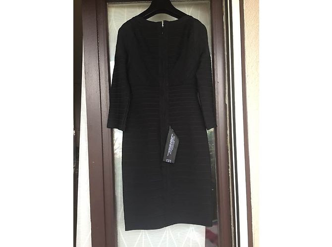 Herve Leger Kleid schwarz Bandage - Ansicht 13