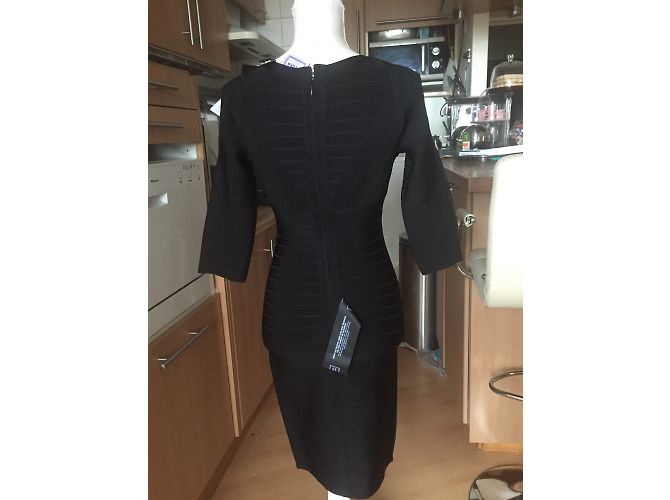 Herve Leger Kleid schwarz Bandage - Ansicht 4