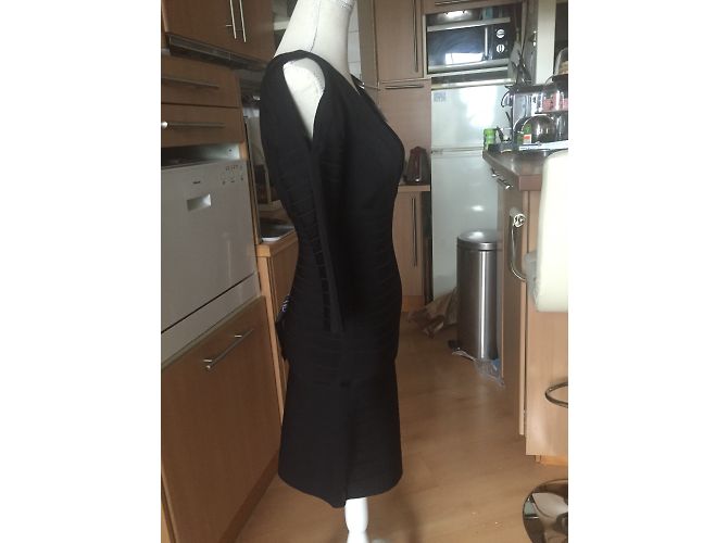 Herve Leger Kleid schwarz Bandage - Ansicht 5