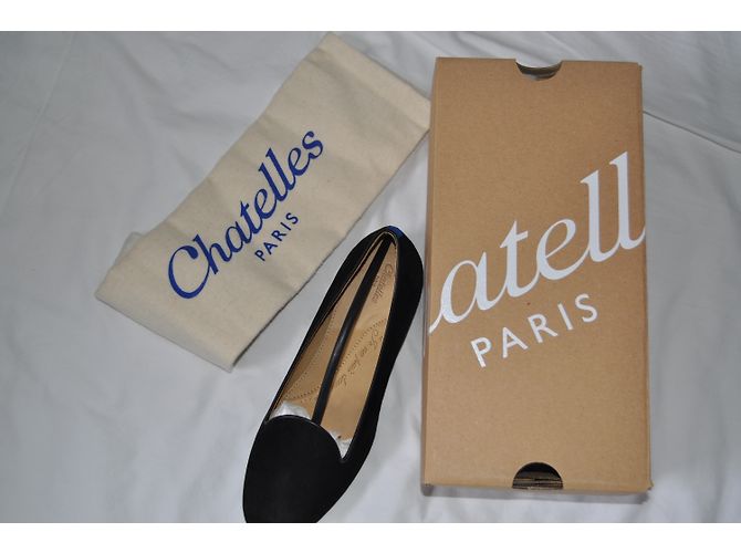 Chatelles Ballerine Nero - vista 3