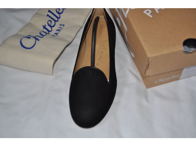 Chatelles Ballerine Nero - vista 4