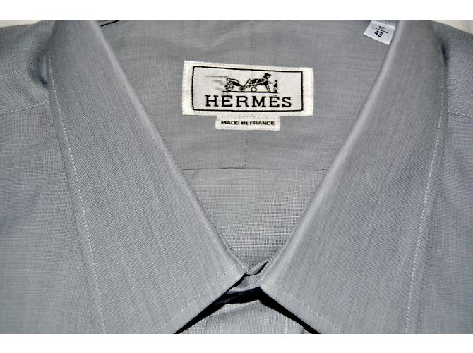 Hermès Camisa Cinza - vista 2