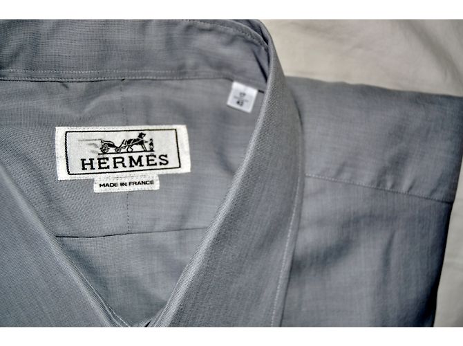 Hermès Camisa Cinza - vista 4