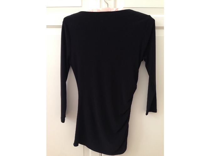 Vince Camuto Schwarzes Polyester Top XS - Ansicht 4