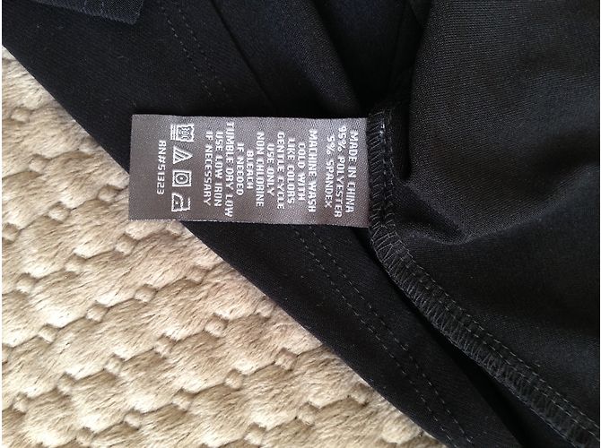 Vince Camuto Schwarzes Polyester Top XS - Ansicht 5