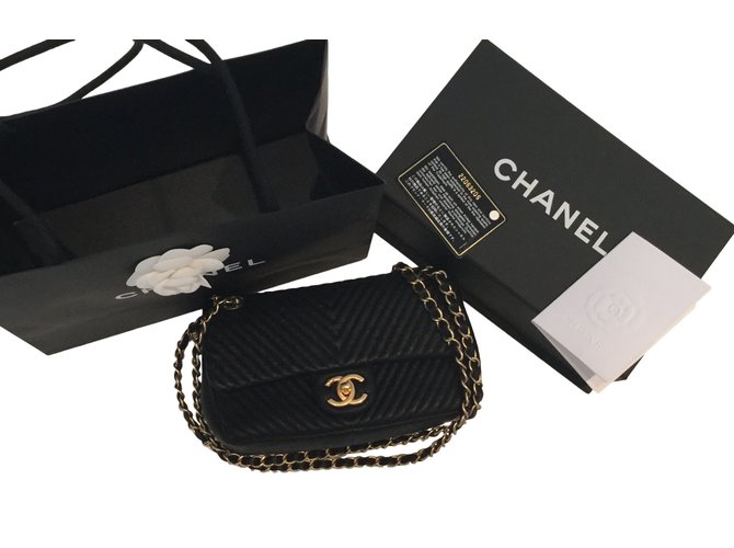 Timeless Chanel 2.55 chevrones Negro - vista 2