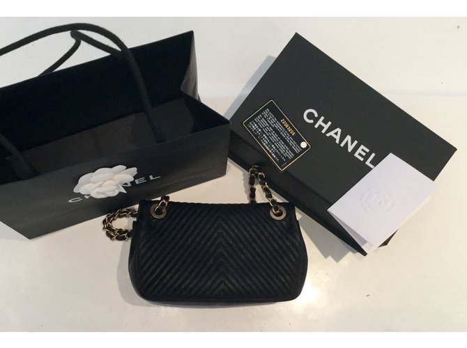 Timeless Chanel 2.55 chevrones Negro - vista 3